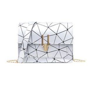 Cute small purse!! Silver and gold chain love it
